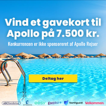 Tag quizzen og vind et gavekort til Apollo Rejser på 7.500